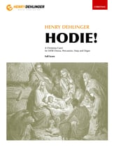Hodie! SATB choral sheet music cover